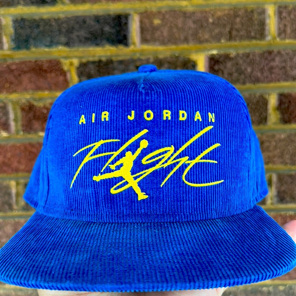 Laney Corduroy Air Jordan Flight Strapback hat